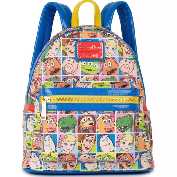 Loungefly Disney Parks Toy Story Character Print Backpack - Picture 1 of 4